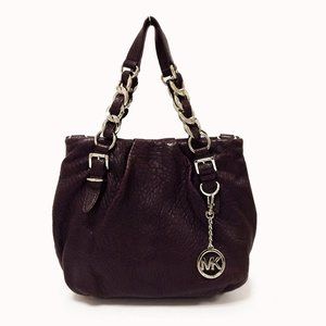 Michael by Michael Kors Plum Leather Bag